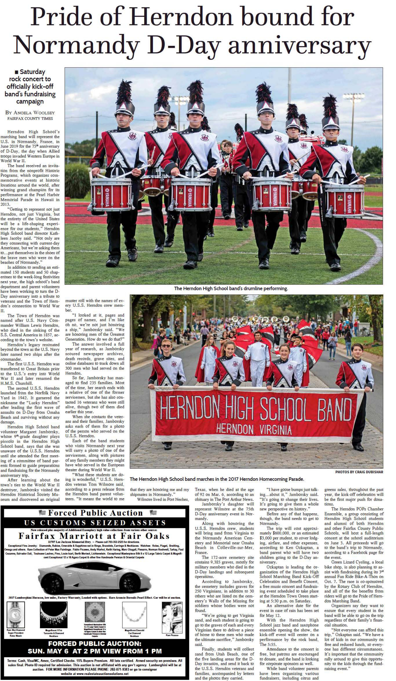 Fairfax Times article preview