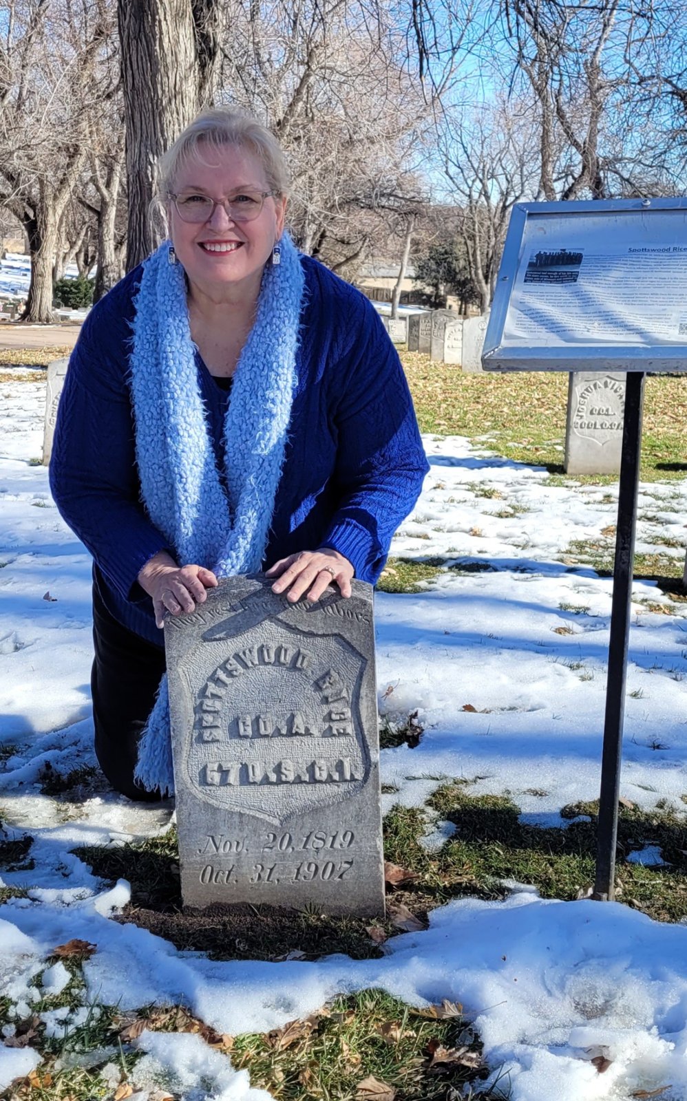 Spottswood Rice’s gravestone